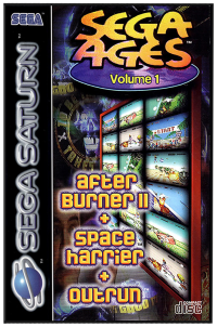Sega Ages Volume 1 PAL Sega Saturn PAL box art